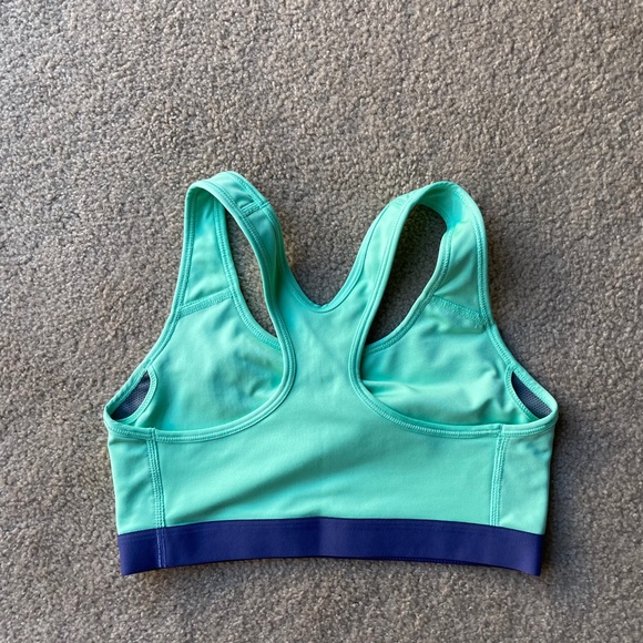 Mint green and purple Nike sports bra - Picture 2 of 3